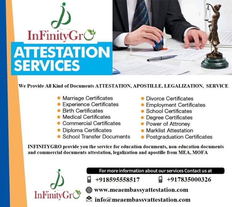 certificate attestation