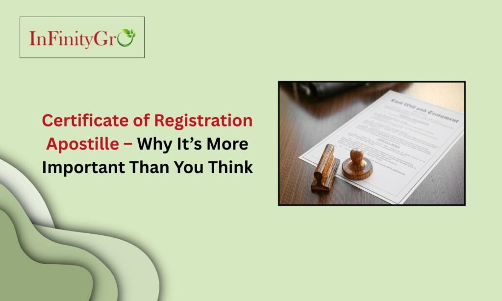 Certificate of Registration Apostille