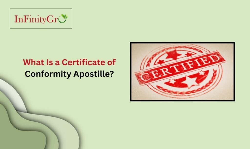 Certificate of Conformity Apostille