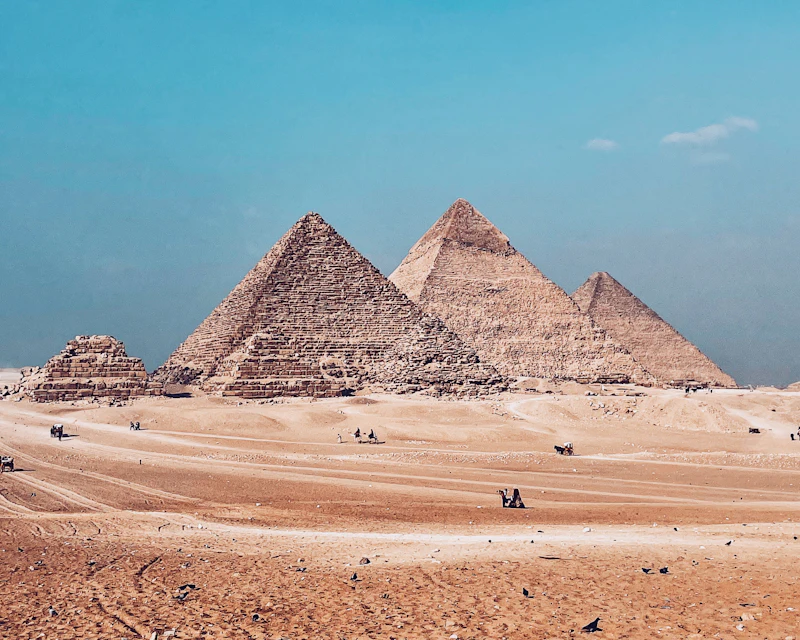 Pyramids of Giza, Egypt
